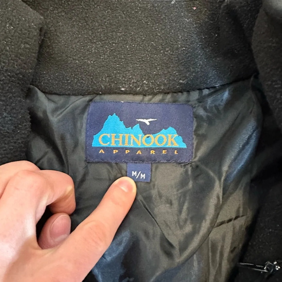 Chinook Men’s Fleece Zip-up Sweater Sz M - Picture 2 of 4